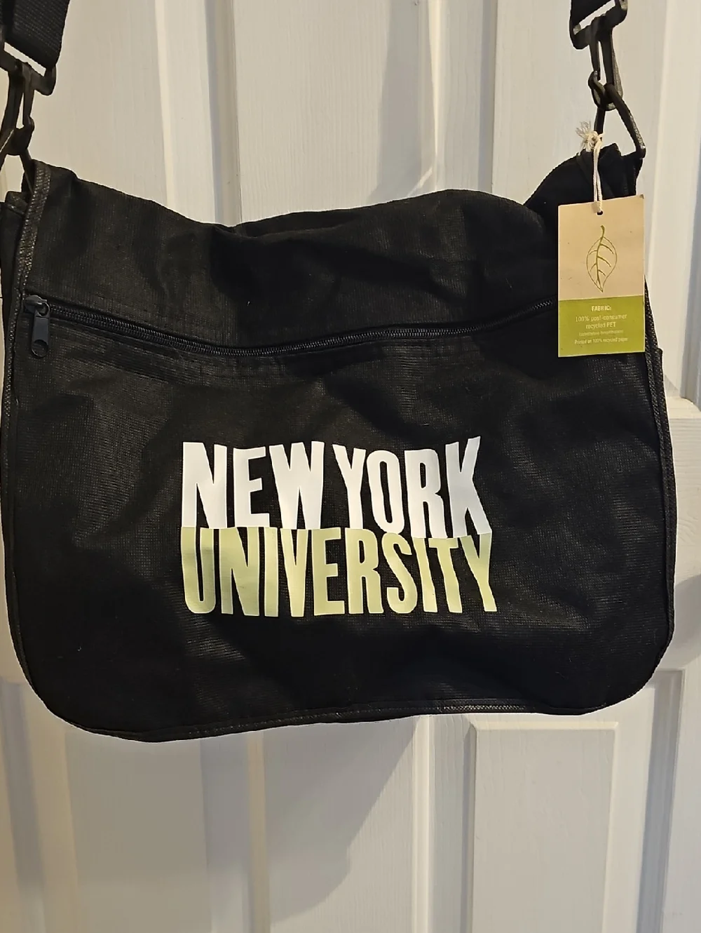 NEW YORK UNIVERSITY Campus Book Or Laptop Bag Messenger Bag